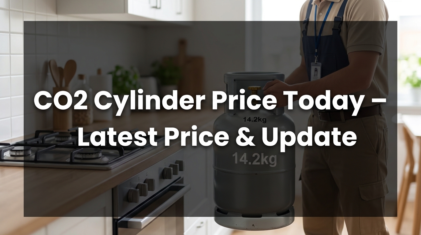 CO2 Cylinder Price Today – Latest Price & Update