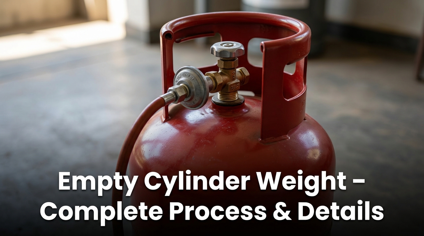 Empty Cylinder Weight – Complete Process & Details