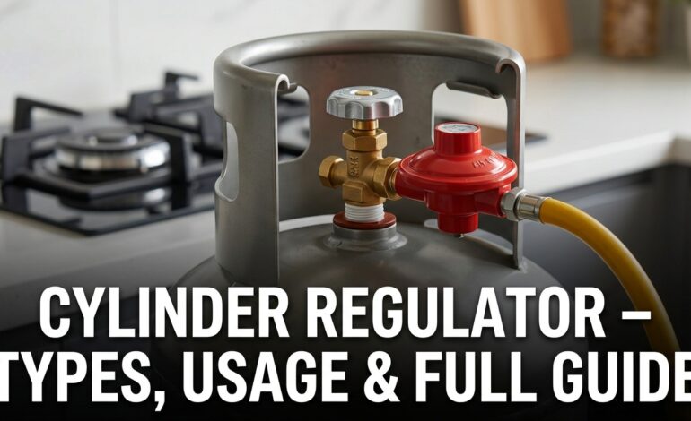 Cylinder Regulator – Types, Usage & Full Guide