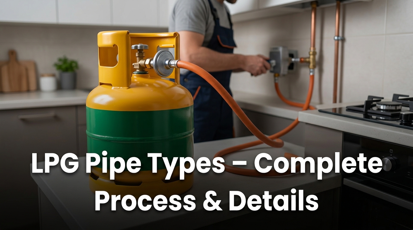 LPG Pipe Types – Complete Process & Details