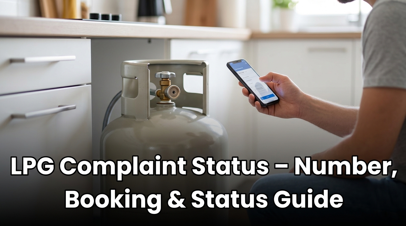 LPG Complaint Status – Number, Booking & Status Guide