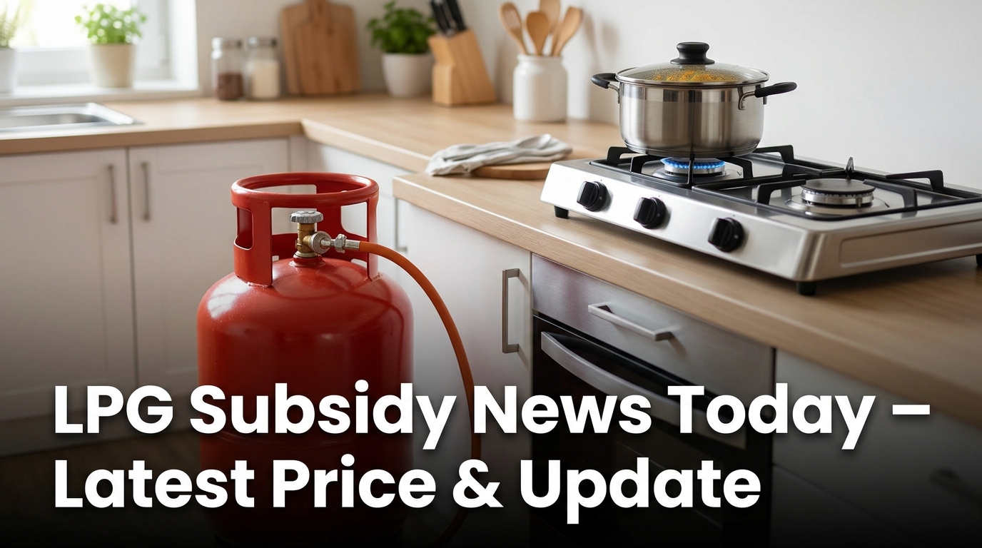 LPG Subsidy News Today – Latest Price & Update