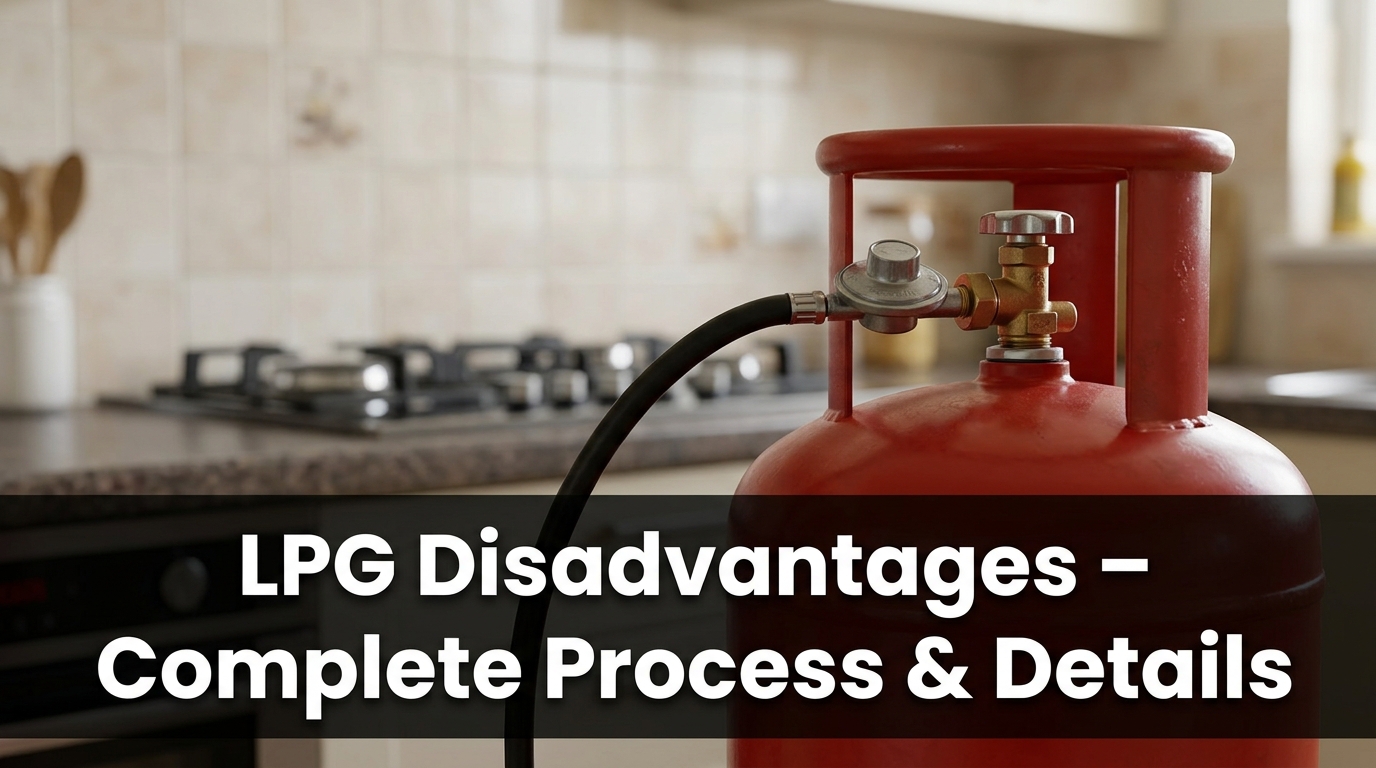 LPG Disadvantages – Complete Process & Details