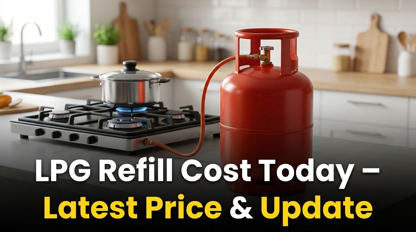 LPG Refill Cost Today – Latest Price & Update