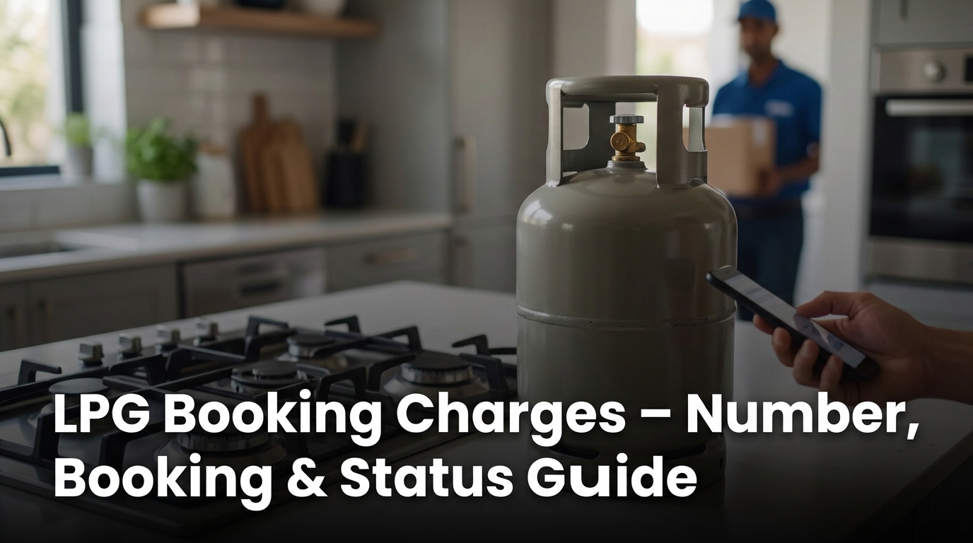 LPG Booking Charges – Number, Booking & Status Guide
