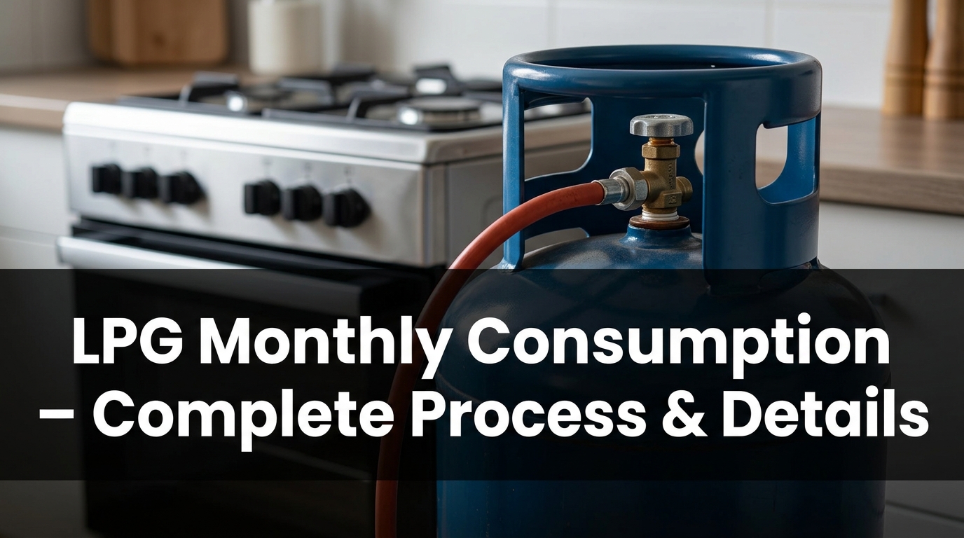 LPG Monthly Consumption – Complete Process & Details