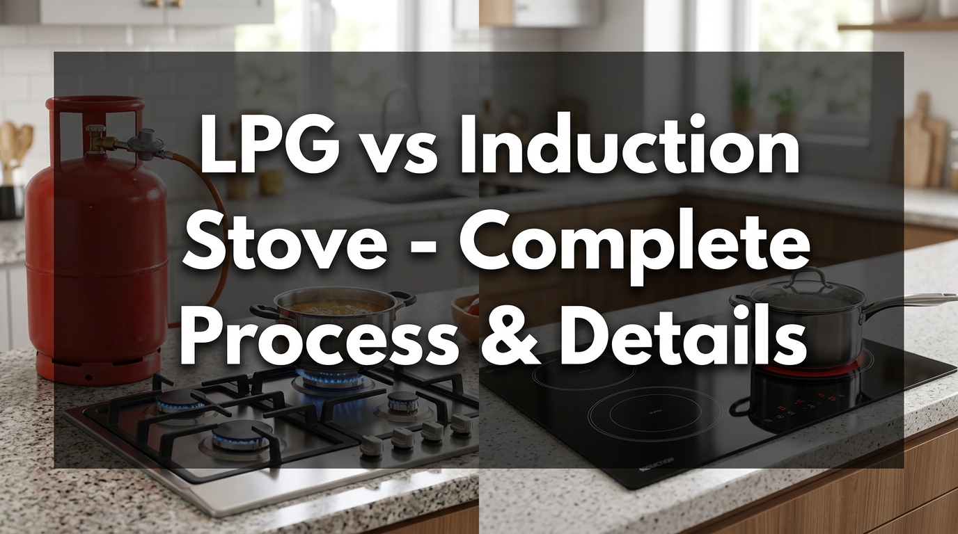 LPG vs Induction Stove – Complete Process & Details