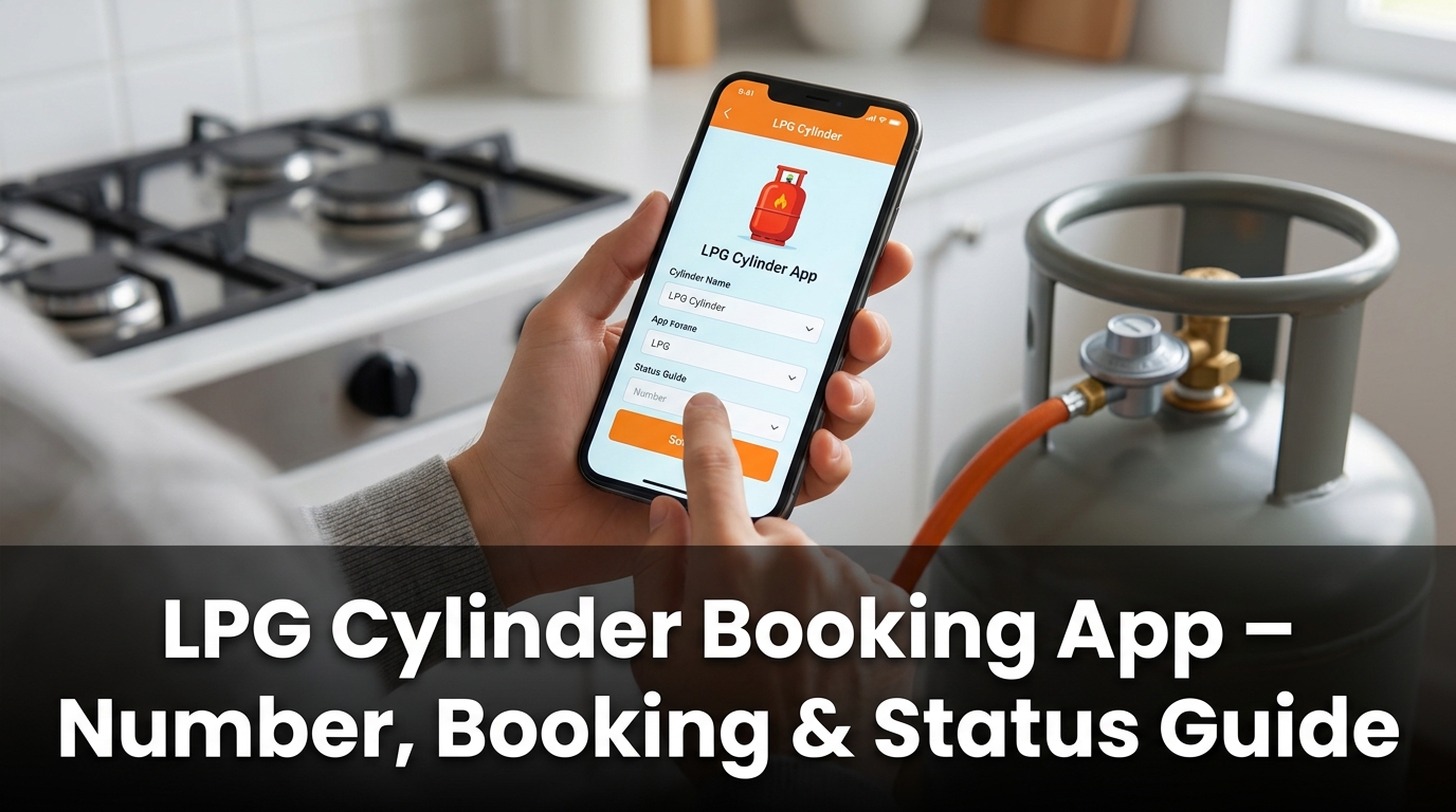 LPG Cylinder Booking App – Number, Booking & Status Guide