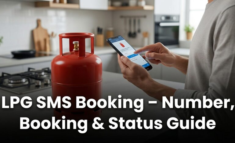 LPG SMS Booking – Number, Booking & Status Guide