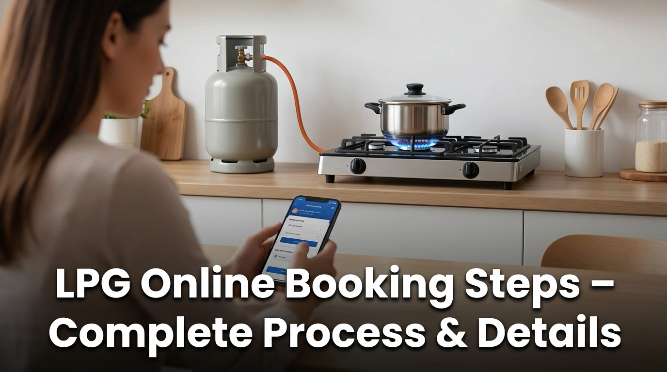 LPG Online Booking Steps – Complete Process & Details