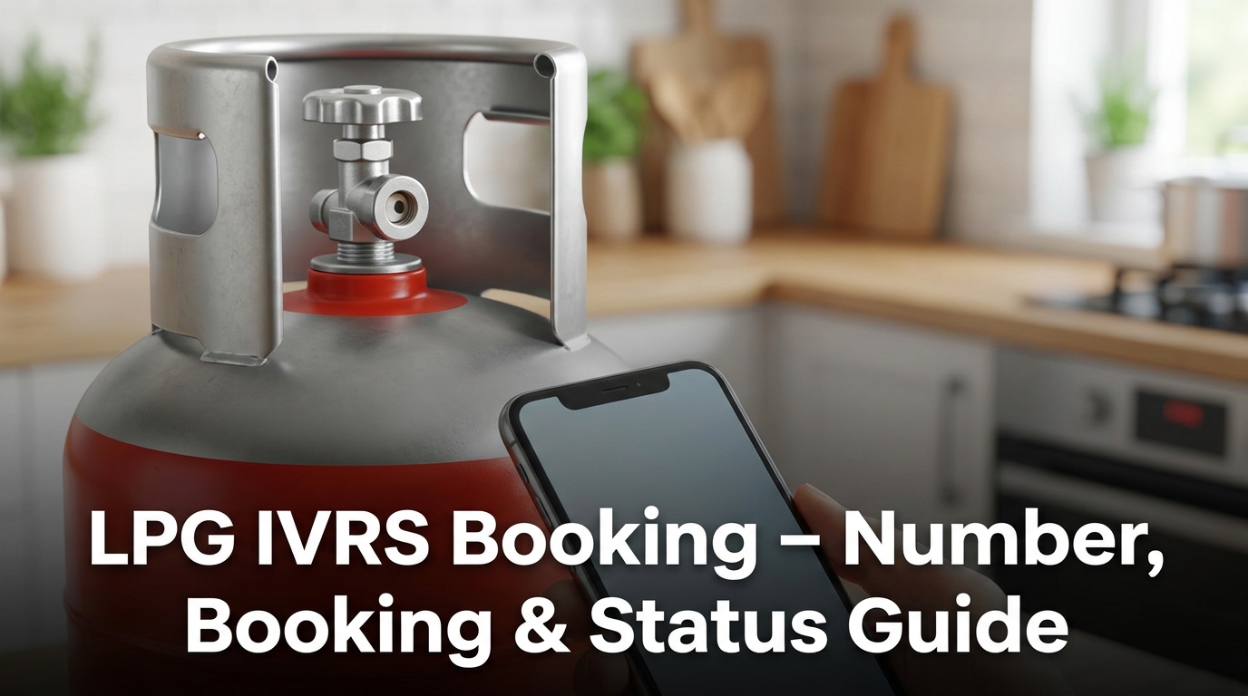LPG IVRS Booking – Number, Booking & Status Guide