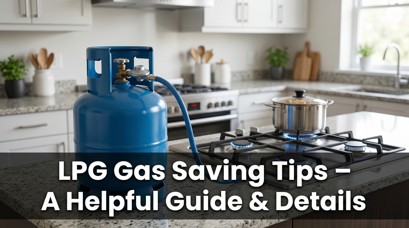 LPG Gas Saving Tips – A Helpful Guide & Details