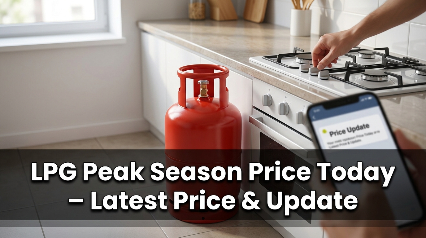 LPG Peak Season Price Today – Latest Price & Update
