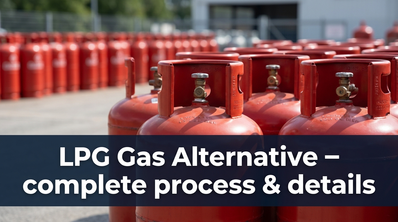 LPG Gas Alternative – complete process & details