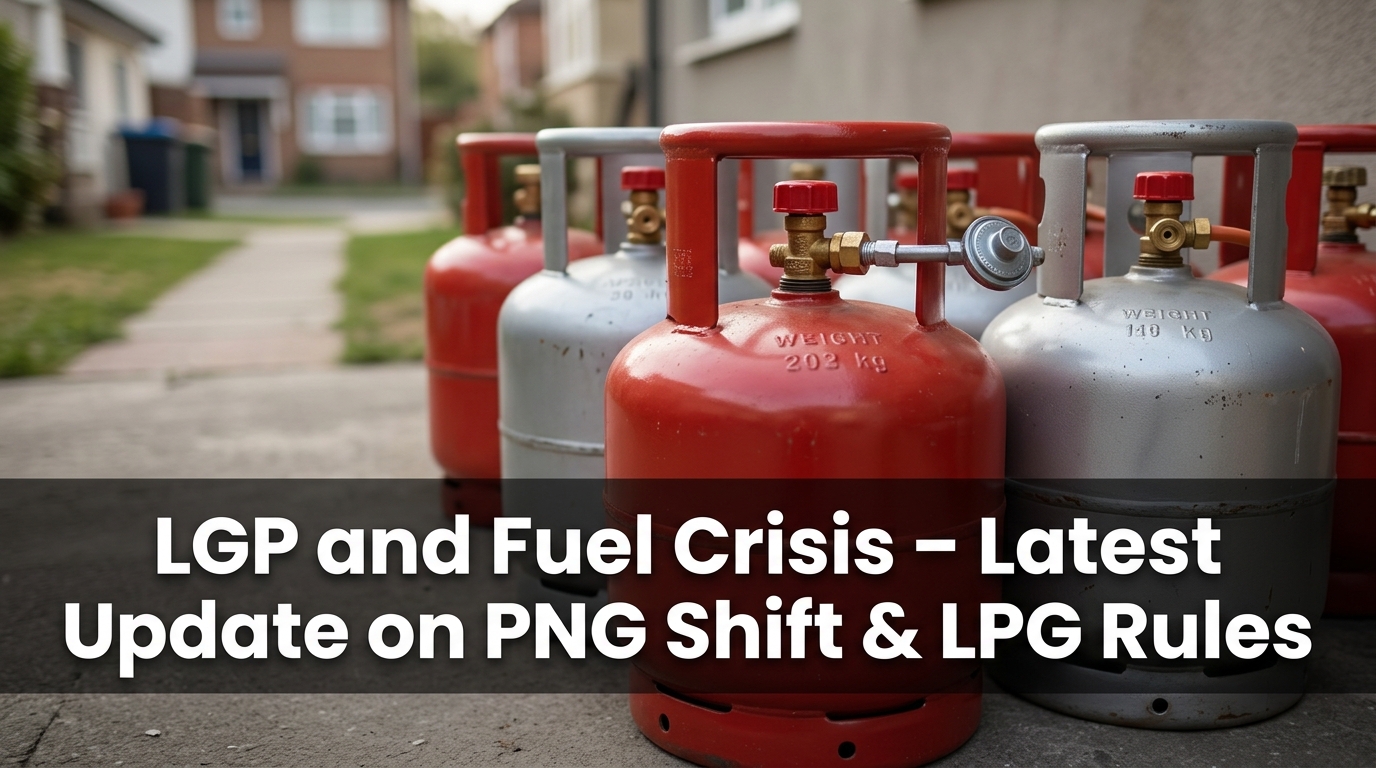 LGP and Fuel Crisis – Latest Update on PNG Shift & LPG Rules