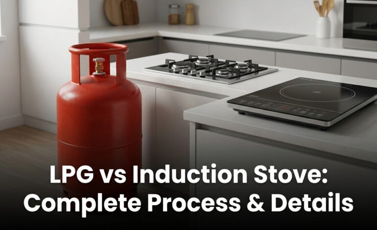 LPG vs Induction Stove: Complete Process & Details