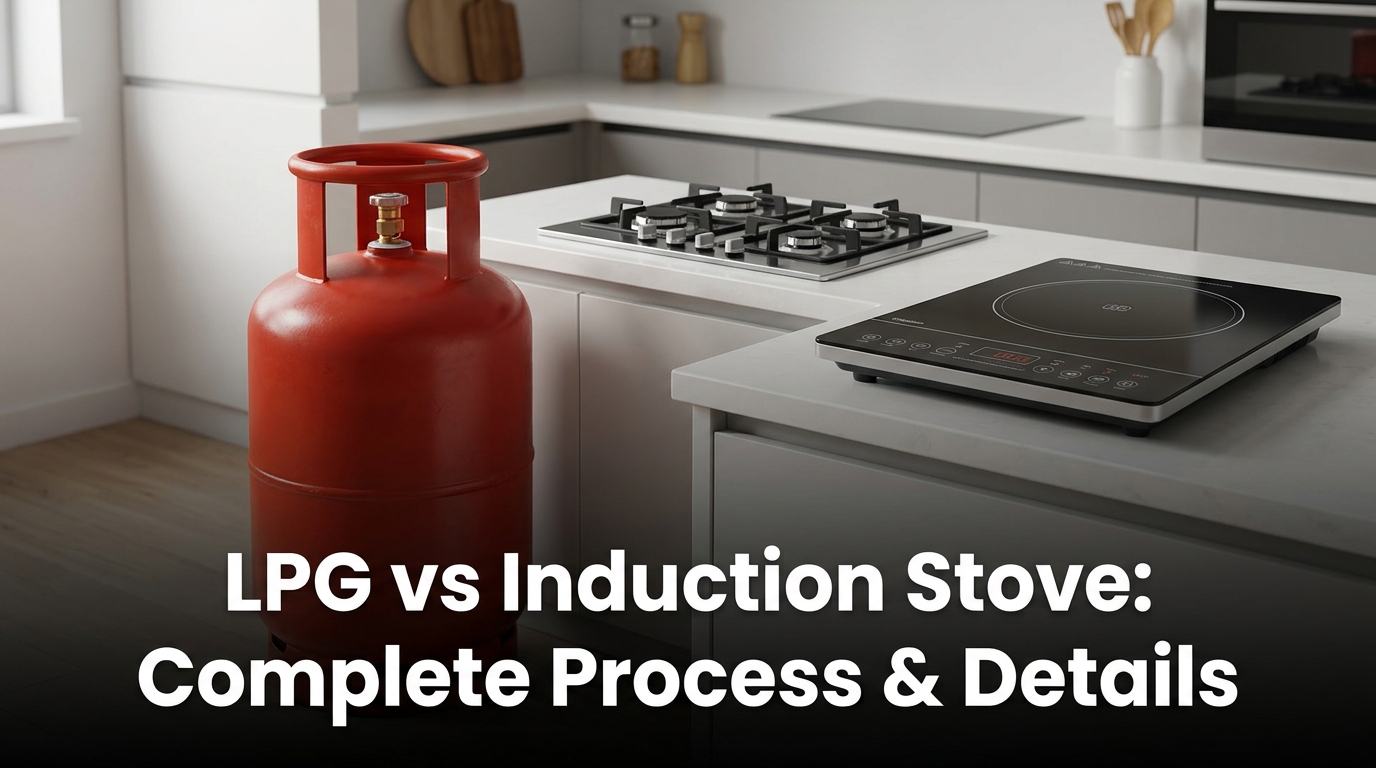 LPG vs Induction Stove: Complete Process & Details
