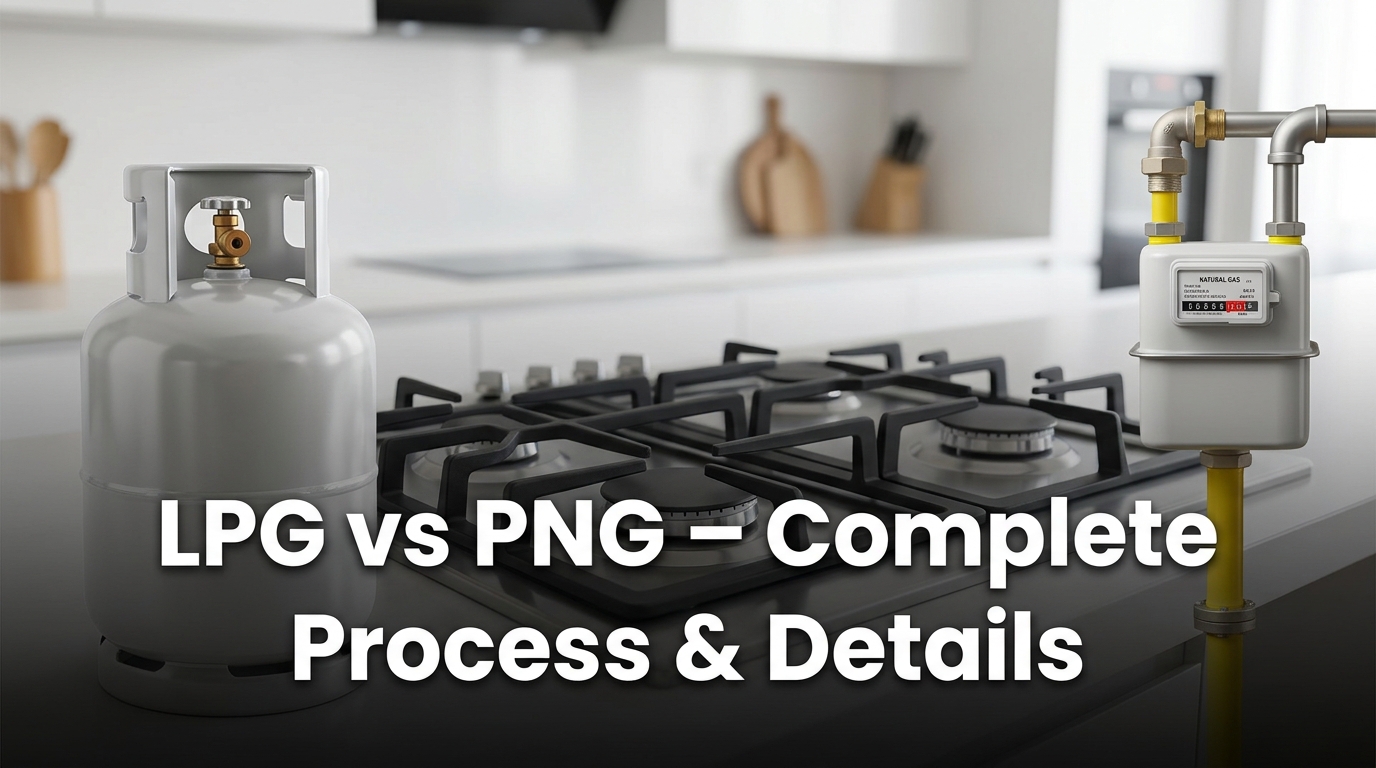 LPG vs PNG – Complete Process & Details