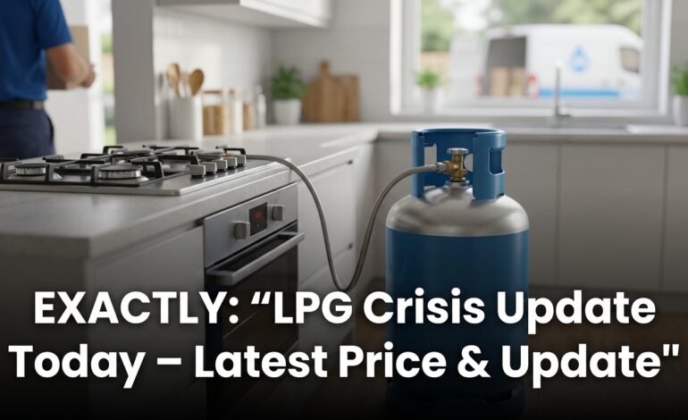 LPG Crisis Update Today – Latest Price & Update