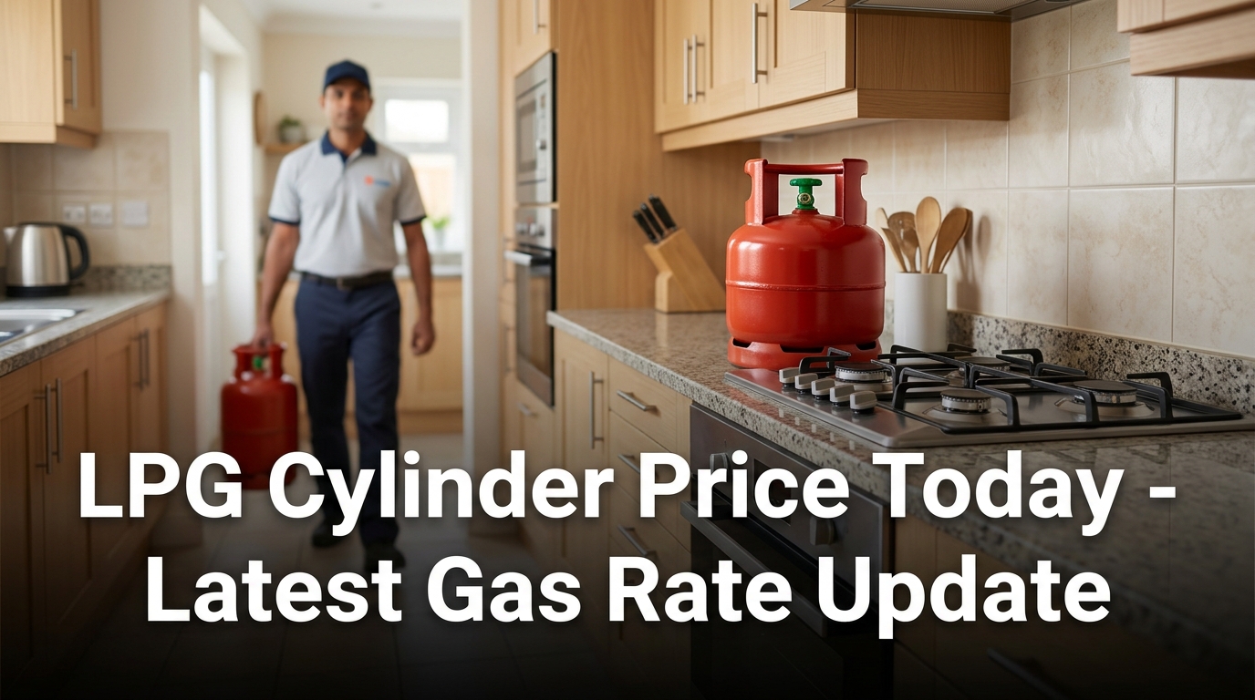 LPG Cylinder Price Today – Latest Gas Rate Update